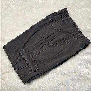 Dark Gray Old Navy cargo chinos